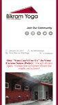 Mobile Screenshot of bikramyogasimsbury.com